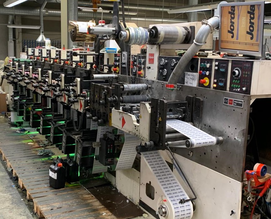 Nilpeter F2400 - 8 Colour UV flexo