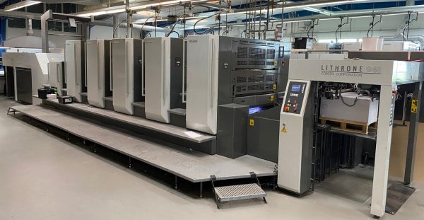 Komori Lithrone GL-540+C – 5 Colour plus Coater