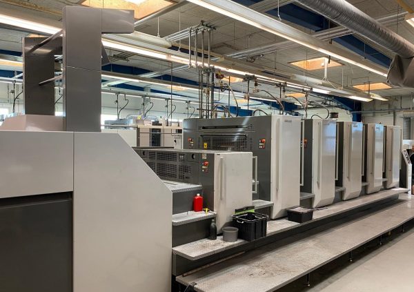 Komori Lithrone GL-540+C – 5 Colour plus Coater