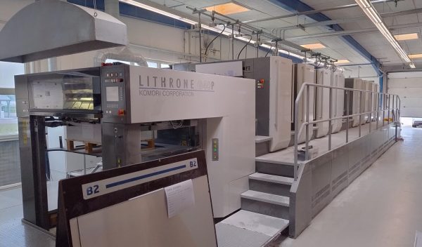 Komori Lithrone GL-840P – 8 Colour Offset Press (8+0 / 4+4)