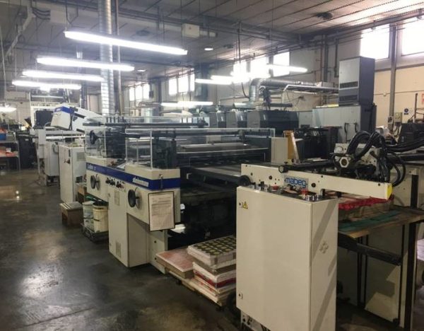 Steinemann Colibri 72 – UV Surface Coating Machine