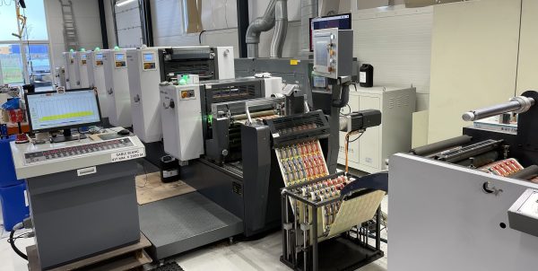 Weigang ZX-450 Intermittent Label Offset
