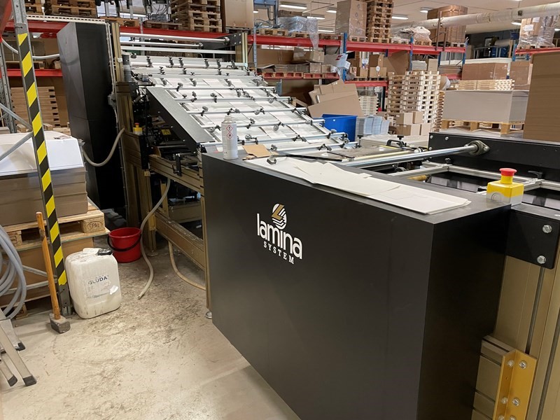 Lamina Blackline Fully Automatic High Speed Sheet to Sheet Laminator