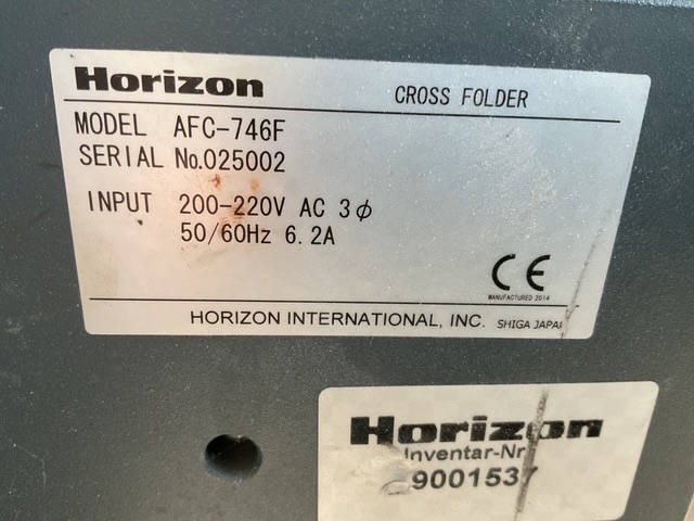 Horizon AFC-746F Cross Folder